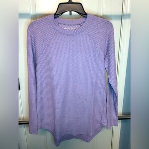 Thin purple sweater, just don’t wear enough